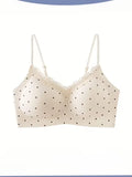 Lace Seamless Lingerie, Women's Small Breasts Gathered, Lifted, Gathered, Accessory Breasts anti Sagging, No Steel Ring, Autumn