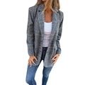 Autumn Women's Blazer Tops Fashion Retro Style Buttons Street Simple Classic Jacket coat women winter 2025