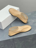 2025 New Women Lazy Loafers Mesh Ballet Flats Spring Summer Walking Flat Dance Shoes Woman ﻿Breathable Slip-on Espadrilles