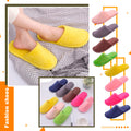 Slippers Women Men Indoor House Push Soft Cute Cotton Slippers Shoes Non-slip Floor Home Slippers Women Slides For Bedroom