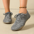 Fall 2026 New Sneaker Round Toe Lace-Up Super Soft Flats