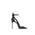 Black silk Chinese style sexy temperament sandals,2026 autumn and winter new item,pointed pointed thin heel high heels for women