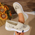 Women's Lightweight Durable Knit Sneakers Microfiber Breathable Spring Summer Outdoor Daily Commute Casual Walking Shoes