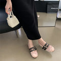 RYAMAG Women's Ballet Flats Square Toe Mary Jane Shoes Buckle Strap Gothic Ballerina Mules Ribbon Bowknot Loafers Casual Flats