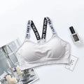 1PC Summer New Style Breathable Inner and Outer Wear Vest Women No Steel Ring Gather Sports Underwear Sport Bra Workout Top