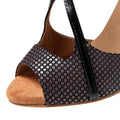 Latin Dance Shoes Women's Salsa Tango Ballroom Party High Heeled Women's Shoes Black Summer Sandals Dance Sneakers