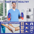 High Arch Support Plantar Fasciitis Orthopedic Shoe Sport Insole Men Women Flat Feet Sneaker Orthotic Plantillas Insert Sole