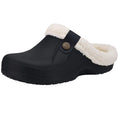 Women Slippers Waterproof Winter Kidmi Classic Fur Shoes For Men Women Lined Clogs Waterproof Shoes Winter Fuzzy Slippers for Women Men Indoor and Outdoor Shoes