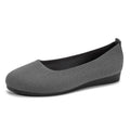 Spring Women's Flat Shoes New Knitting Sock Sneakers Breathable Slip on Female Rpound Toe Loafers 36-43 Plus Size Light Shoes