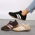 Women Natural Suede Leather Lace-up 2026 New Sneakers Round Toe Soft Comfort Casual Female Outdoor Drive/walk Shoes for Woman