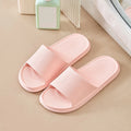 Summer Women Fashion Home EVA Slippers Adults Non-slip Shower Sandals Men Indoor Solid Colors Soft Slides Couples Beach Shoes