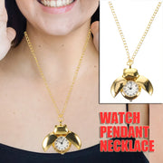 Pocket Watch Women Vintage Pocket Beetle Necklace Quartz Pocket watch Beetle Retro Watches Sunglasses for Woman Pendant