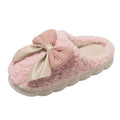 2025 Women's Cotton Slippers Indoor Home Anti-Slip Thick Bottom Fluffy Slip-On Slippers Comfortable Home Shoes for Autumn Winter