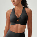 High Impact Fitness Yoga Bra Women Solid Color Soft Sports Underwear Sexy Back Breathable Gym Crop Top Female Workout Clothes