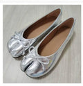 Fashion Soft Leather Women Ballet Flats Spring Comfortable Walking Lazy Loafers Casual Girls Dance Shoes big size 41.42.43