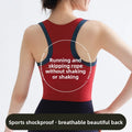 Women's Workout Sports Bra Summer Breathable Racerback Yoga Running Top