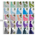 Dresses Plain Soft Tulle Fabric By Meter Dresses Skirts Wedding Decorations Sewing Breathable Thin Designer Mesh Cloth Needlework Smooth