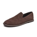 Women Loafers Flats Genuine Leather AIYUQI Loafers Women 2026 New Spring Round Toe One Foot Slip-on Shoes Women Genuine Leather Soft Flats Shoes Women