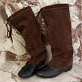 Eilyken Autumn Winter Fashion Butterfly-kont Women Knee-High Boots Vintage Style Cross-strap Round Toe Low Flat Heels Shoes
