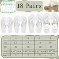 6-30Pairs Flip Flops for Wedding Guests Wedding Sandals Slippers Woman Men Wedding Favors Gifts Sign Bridesmaid Beach Hen Party