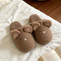 XIXITIAO Cartoon Slippers for Women Fashion Cute Lamb Home Indoor Shoes Winter Warm Soft Terry Bedroom Light Mute Flats Copule