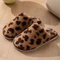 Women's Versatile Casual Flat-Soled Comfortable Warm Indoor and Outdoor Closed-Toe Thick-Soled Slippers for Autumn and Winter