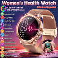 Women Watch 2026 New Women Accurate Diagnosis ECG Smart Watch Lady Gift 1.32 AMOLED Blood Pressure Blood Fat Sleep HD Call Sports Smartwatch
