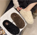 Winter 2027 Fashion Women's Shoes Comfortable Plush Velvet Warm Fluffy Slippers Home Non-slip Light Soft Platform Indoor Slipper