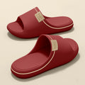 Women's Home Slippers Outdoor Couple's Sandals Non-Slip Beach Slides Soft Sole Indoor Bathroom Slippers For Men Women Flat Shoes