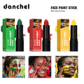 Halloween Clown Makeup Kit High Saturated Multi Color Long Lasting Easy Off Skin Safe Various Clown Looks Cosplay Party Dress Up