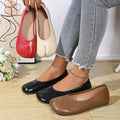 Japanese Style Ninja Shoes Women Cozy Faux Leather Flats Soft Sole Split Hoof Toe Loafers Femme Mocasines Ladies Ballerina Shoes