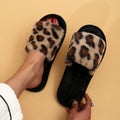 2026 Fashion Women Slippers Cotton Plush Warm Female Light EVA Flat Bottom Non-slip Comfortable Slides Winter Autumn House Shoes