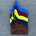 Women Shockproof Sport Bra Women's Beautiful Back Gym Sports Underwear Women Oblique Shoulder Straps Running Fitness Yoga Bra ﻿