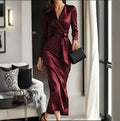 Women Slim Fit Blazer Jacket, Elegant Office Workwear Autumn Winter