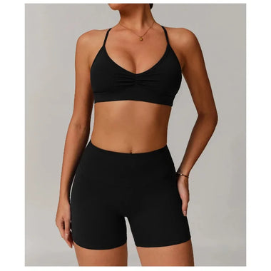 Gym Underwear Women Sport Bras Sports Bra Anti-sweat Breathable Yoga Bra Shockproof Crop Top Fitness Top Push Up Workout Tops
