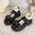 2025 Summer New School Girl JK Loafer Pumps Platform Shoes Japanese Style Lolita Y2K Kawaii Jirai Kei Fashion