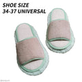 Microfibre Mop Slipper House Floor Foot Shoes Lazy Polishing Cleaning Dust Tool Detachable Mopping Shoes Household Tools New