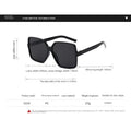 Fashion Women Oversized Sunglasses Gradient Brand Designer Eyewear Female Sun Glasses UV400 ﻿