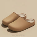 Lightweight Waterproof Warm Home Mules Shoes Women Plush Size 45 Non Slip Plush House Slippers Indoor Outdoor Soft Sole Shoes