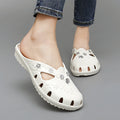 Women Slippers Summer Breathable Platform Beach Sandals Flip Flops  Outdoor Non-slip Women Jelly Slippers Lazy Flat Shoes
