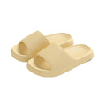 Unisex Bathroom Slippers Cloud Cushion Slides Summer Flat Sandals Thick Platform Shoes Man Indoor Non-Slip Couple Flip Flops