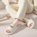 Breathable Linen House Slippers for Men Women, Non Slip Quiet Indoor Floor Slippers, Unisex Home Shoes for All Seasons