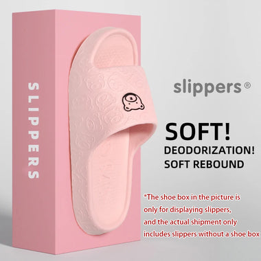 Summer Home Use EVA Slippers for Women Cute Cartoon Design Indoor Comfortable Slip-On Shoes