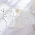 Fishnet Hollow Out Sexy Panties Women Elastic Breathable Underwear For Woman Lingerie Intimate Mesh Sheer Briefs Ladies Thong