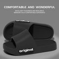 Unisex Thick Sole Slippers Women Men Soft EVA Cloud Cushion Indoor Outdoor Shoes Anti-Slip Bathroom Shower Slides Beach Sandal