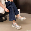 Summer new breathable versatile casual shallow mouth single shoes daily temperament simple comfortable shoes for women