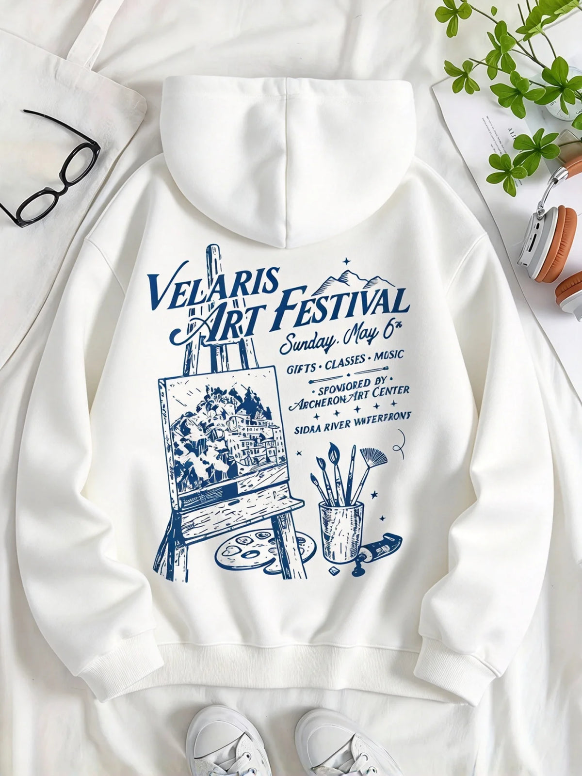 Beautiful Realistic Scenery Printing Hoodie Women Warm Fleece Hoody Fashion Casual Sweatshirts Autumn Loose Woman Sportswears