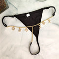 Custom Name Letter Thong for Women Panties Sexy Women's Low Waist Underwear Solid Comfort Female Underpants Lingerie Adjustable