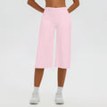 High Stretch Slack Capri Pants for Women's Fitness Sports Yoga Pants Summer Running Push Up Quick Drying Calf-Length Pants