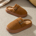 Comfort Women's Slippers Winter Boot Indoor Warm Soft High Thick Sole Outdoor Couples Plush Shoes Fashion Simple Wear Anti-slip
